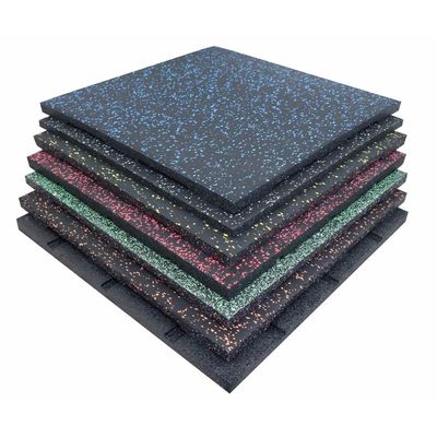 Giá tốt. Lớp lót sàn phòng tập thể dục cao su xanh 500x500mm 1000x1000mm Lớp lót cao su EPDM trực tuyến