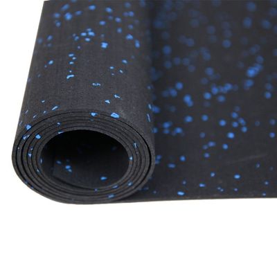 Harga yang bagus EPDM Rubber Floor Rolls Shock Absorption Rubber Matting Roll 3mm - 12mm Tepi on line