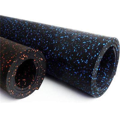 Bom preço 1220X10mm Rolo de estofado de borracha antiderrapante preto Rolo de piso de borracha preto on-line
