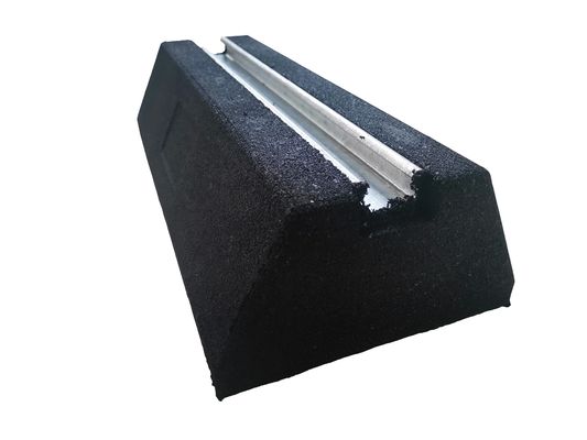 Harga yang bagus 250mm Perbaiki Kaki Hitam AC Mounting Pad Anti slip on line