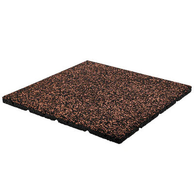 Harga yang bagus Lantai lantai olahraga biru 500X500X20mm Lantai karet anti slip on line