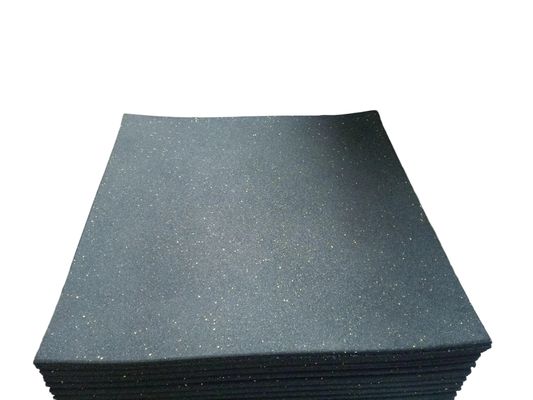 Buon prezzo Pavimento in gomma rossa per esterni 1000X1000mm quadrato tappetini per palestra antiscivolo in linea