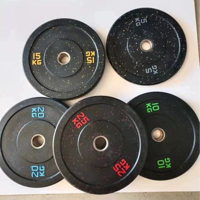 Dobra cena. Fitness Dumbbell Płyty z zderzakami 20 kg Płyty z zderzakami Waga 45 lb w Internecie