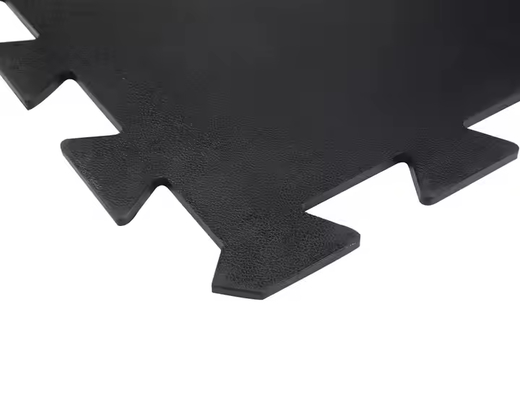 Buen precio Alfombra de gimnasio entrelazada con diseño de rejilla, antifatiga, antideslizante, suelo de gimnasio resiliente en línea